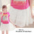 DELUXSEY 撞色印花假两件连衣裙 夏季韩版莫代尔短袖T恤拼接蕾丝短裙(枚红色 S)第5张高清大图