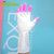 文博 鲨鱼油家用保暖清洁手套（3双）(粉色PF8004)第4张高清大图
