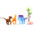 福九易玩具恐龙玩具软胶超大号可发声动物46cm霸王龙 恐龙玩具套装 生日礼物 男孩女孩 节日礼物 小号套装（1）(混合色)第4张高清大图