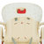 神马多功能儿童餐椅轻便折叠便携可调节宝宝吃饭桌椅婴儿餐椅C-R(米色)第5张高清大图