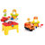 娃娃博士 新品 儿童积木玩具二合一积木椅子玩具启蒙早教亲子游戏3-6岁男女孩多功能玩具积木游戏第5张高清大图