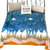 允儿 夏季空调毯 冬季铺床毛绒珊瑚绒床单人毛毯子被子盖毯加厚保暖学生宿舍法兰绒毛毯(颜色随机X2)第2张高清大图