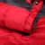 鸭鸭 男装品牌户外保暖短款大码加厚拼接男士羽绒服*男潮A-216(大红 160/80A)第3张高清大图