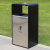 户外垃圾桶不锈钢镀锌板果皮箱JMQ-045第4张高清大图