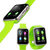 新款智能手表插卡打电话LED多功能穿戴运动情侣手环男女电子表(天蓝色)第5张高清大图