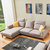 左右布艺沙发 现代简约客厅小户型沙发转角可拆洗家具整装组合 DZY5003(YP3297-5 转二件反向)第2张高清大图