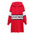红色连帽连衣裙新款2018套头长袖韩版修身显瘦针织裙女(红色 XL)第2张高清大图