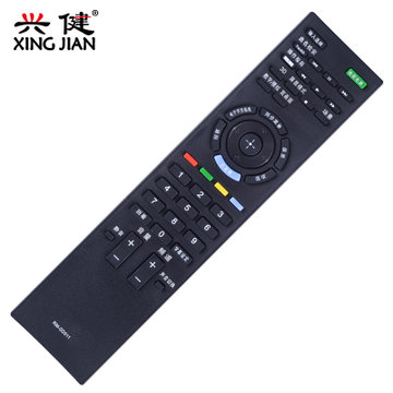索尼电视遥控器RM-SD011 SD008 KDL-50W700B KDL-32W700B KDL-42W700B(黑色 遥控器)