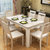 古宜（Guyi） 古宜 餐桌椅组合6人现代简约长方形大理石实木质餐桌家用4人饭桌 现货(1.3*0.8米餐桌)第2张高清大图