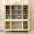 布达斯家具欧式实木书柜简易书架组合储物柜子木质4门隔断书橱第2张高清大图