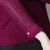 VEGININA 韩版女装镂空纯色上衣长袖打底衫 D6116(黑色 S)第5张高清大图