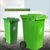 俊采云（JunCaiYun)JCY-280户外塑料分类垃圾桶240升挂车桶特加厚大号商用小区带盖轮子(军绿色 JCY-280)第3张高清大图