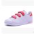 adidas男鞋阿迪达斯史密斯板鞋魔术贴女鞋粉尾情侣鞋(红色 40)第2张高清大图