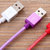 雨花泽 Micro USB金属头渔网数据线 安卓充电线 适于三星/小米/魅族/索尼/HTC/华为紫色 MLJ-6985第4张高清大图