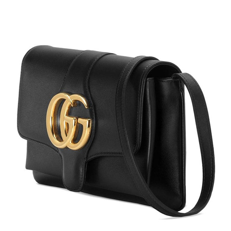 gucci古驰arli系列小号肩背包5501290v10g1000黑色时尚百搭