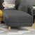 拉斐曼尼BSS002轻奢北欧布艺沙发转角欧式沙发 现代简约沙发 客厅 整装家具(象牙白 3+右贵妃)第5张高清大图