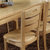 一米色彩 实木餐椅 家用简约现代餐桌椅饭桌靠背椅休闲椅凳子实木椅子(胡桃色 609款)第4张高清大图