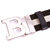 BALLY 巴利 男士黑色+白色牛皮+织物腰带 B BUCKLE 40 M.T(黑色 115码)第2张高清大图