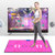 无线高清双人PU跳舞毯，加厚毯面脚感回弹舒适，无线设计随时收纳使用，支持SD卡下载舞蹈音乐，内置64款双人体感游戏(紫色 多功能)第5张高清大图