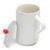 承文閣  陶瓷杯C-B002W禅风静雅盖杯白色创意马克杯咖啡杯情侣水杯办公杯牛奶杯水杯子第2张高清大图