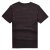 MXN麦根2013夏装新品英伦风图案纯色男士短袖T恤113212061(咖啡色 S)第2张高清大图