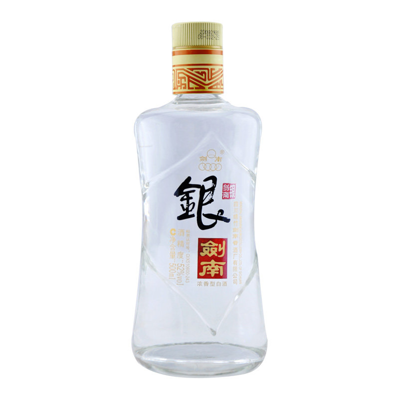 剑南春白酒52度剑南银剑南荣誉2号银牌酒浓香型500ml