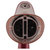 松下（Panasonic）EH-NA30电吹风机（家用吹风筒1600W，水离子护发，健康恒温）(红色)第5张高清大图