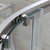 箭牌卫浴（arrow） 整体淋浴房弧扇形玻璃浴室定制简易淋浴房 整体淋浴房(太空铝淋浴房AEO6L1101)第3张高清大图