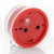 迪士尼 米奇圆形晶面带夜灯闹钟 DF6001(红色)第2张高清大图