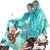 珠光双人电动车电瓶车自行车雨衣雨披不带袖雨衣(绿色T568 XXL)第4张高清大图