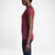 耐克女装2016春新款运动休闲速干针织短袖T恤718570-458(酒红 S)第4张高清大图