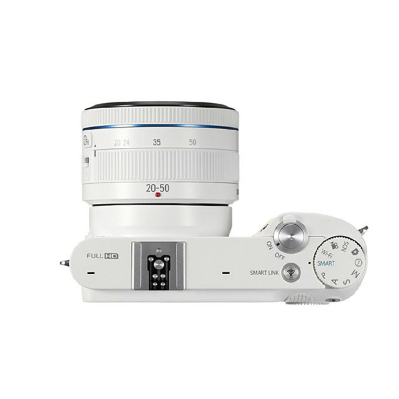 三星(samsung)nx1100套机 (含20-50mm镜头) 微单数码相机(白色 官方