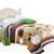 宏怡(Hongyi） 法兰绒毯子 毛毯 单 人双人毯子 空调毯 午休毯 床单(蘑菇条纹)第5张高清大图