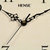 汉时（Hense)创意中式复古装饰挂钟客厅古典静音石英时钟HW69(喜上眉梢-横版)第4张高清大图