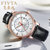 飞亚达(FIYTA)手表远洋系列时尚休闲自动机械男表(白色GA867000.PWB)第2张高清大图