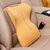 尼罗河汽车  夏季靠背腰部车用腰靠记忆棉护颈枕座椅靠垫(黄色)第3张高清大图