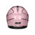 新款电动车头盔冬季保暖头盔骑行双镜片防护帽(粉红色 成人)第2张高清大图