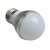 【*】晶映车铝LED节能灯泡E27螺口3W球泡光源B331(白光 3瓦)第3张高清大图