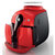 飞利浦(Philips)   飞利浦 HD8650家用全自动saeco喜客意式可磨豆咖啡机(HD8650  红色 热销)第4张高清大图
