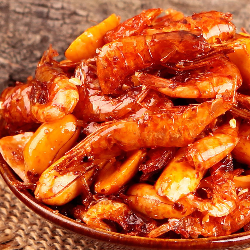 国美自营蜀道香麻辣脆虾100g