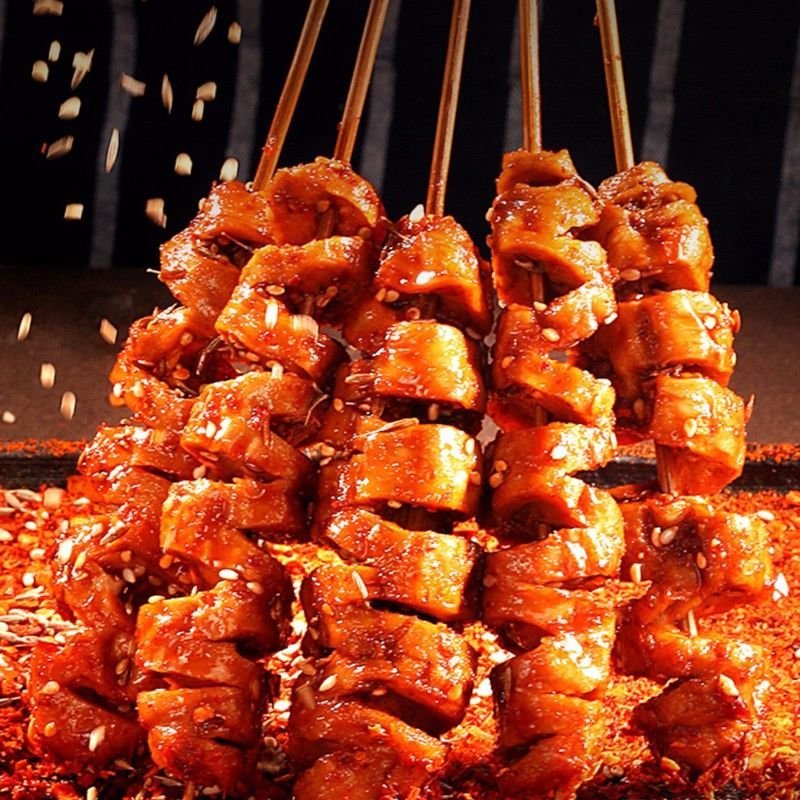 网红香辣烤面筋辣条麻辣手撕素肉豆干小包装零食小吃休闲食品整箱10包