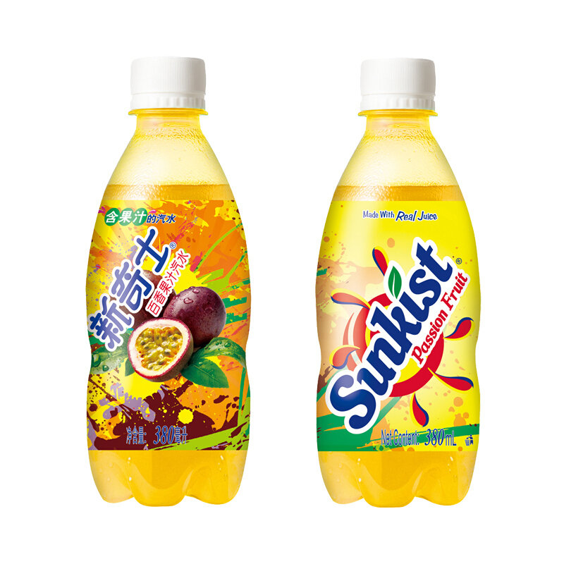 屈臣氏新奇士百香果汁380ml15国美甄选