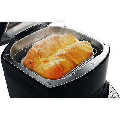 飞利浦面包机厨师机家用全自动多功能面包机早餐机家用烘焙自动制作自动设定14种预设程序HD9046(黑色 热销)