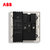 ABB开关插座无框轩致二位带USB充电五孔插座10A（朝霞金）AF293-PG第3张高清大图