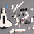 古迪儿童积木航天飞机发射台系列火箭塑料12538 国美超市甄选第5张高清大图