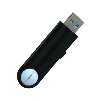联想U盘 T180+S 16G 高速闪存盘 USB3.0商务款 可加密 16g黑色