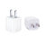 apple/iphone苹果手机原装充电器充电头 适用于iphone7P/7/6S/6/5S 通用充电头(白色)第3张高清大图