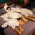 圣诞节礼物大鹅玩偶趴趴鹅大白鹅睡觉抱枕女生抱公仔毛绒玩具大号(【有拉链可拆洗】大鹅白色(兔毛绒) 1.6米（适合1.6米以上大长腿）)第2张高清大图