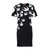 MCQ黑色棉质白色燕子图案长款短袖连衣裙RLT71-1000XXS黑色 时尚百搭第7张高清大图