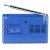 德生（Tecsun）R9701R-9701指针式袖珍式多全波段立体声收音机【包邮】(蓝色)第4张高清大图